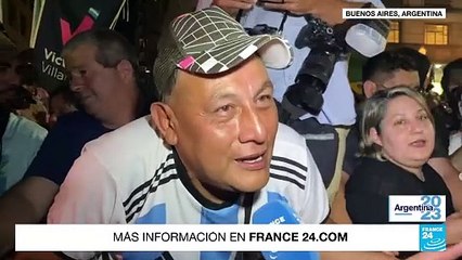 Informe desde Buenos Aires: seguidores de Javier Milei celebran la victoria en las urnas