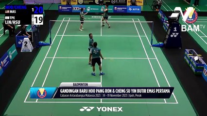 Gandingan baru Pang Ron & Su Yin butir emas pertama