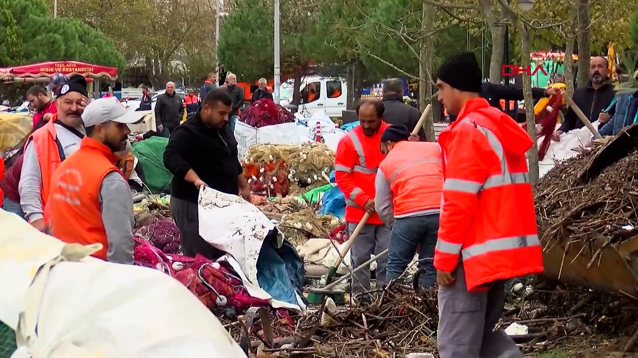 Şile Belediye Başkanı İlhan Ocaklı, Ağva'da yaşanan dere taşkını sonrası esnafı ziyaret etti
