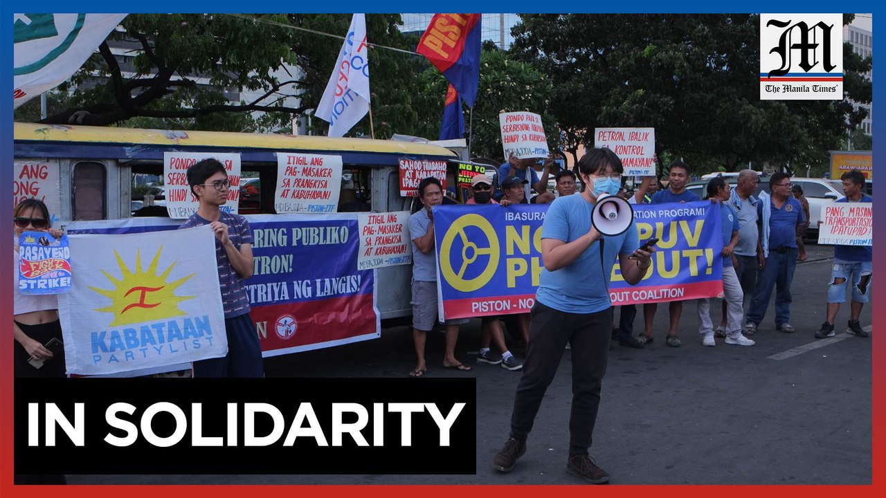Student activists join drivers in transport strike rally
