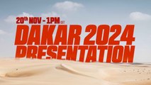 Mira la presentación oficial del Dakar 2024