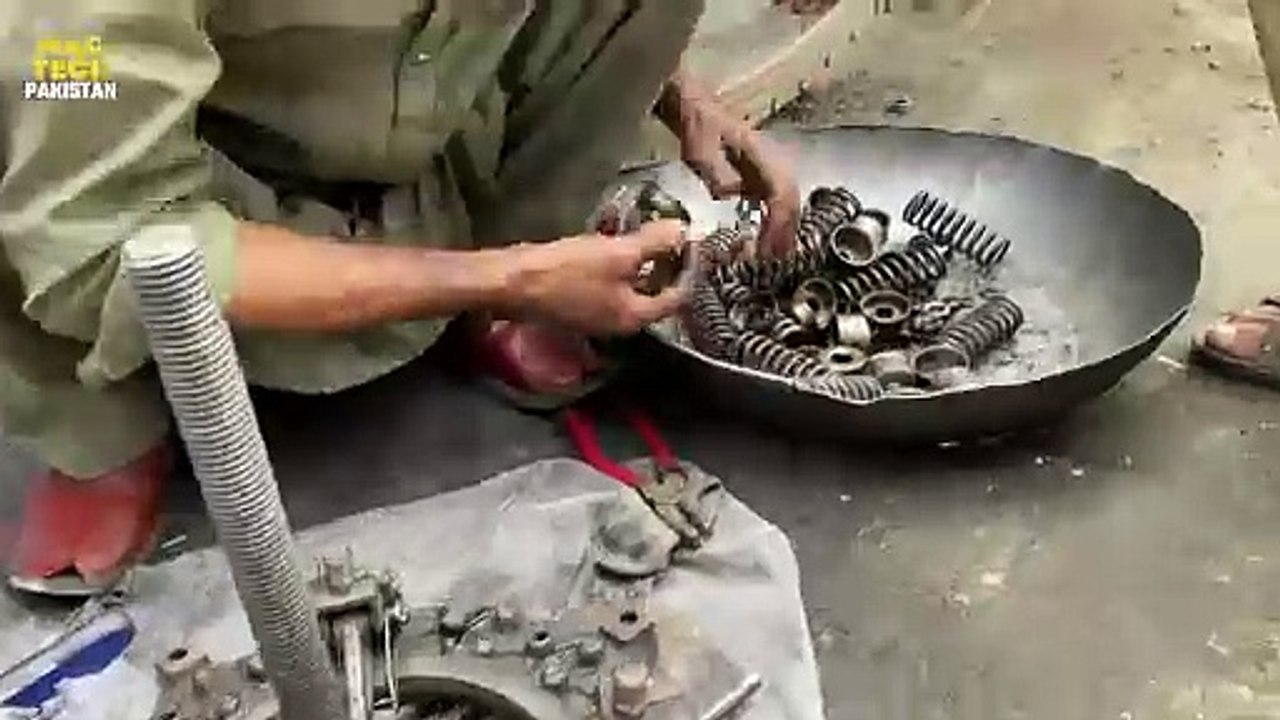 Truck Clutch Plate Repair | Rebuilding Clutch Plate | MacTech Pakistan
