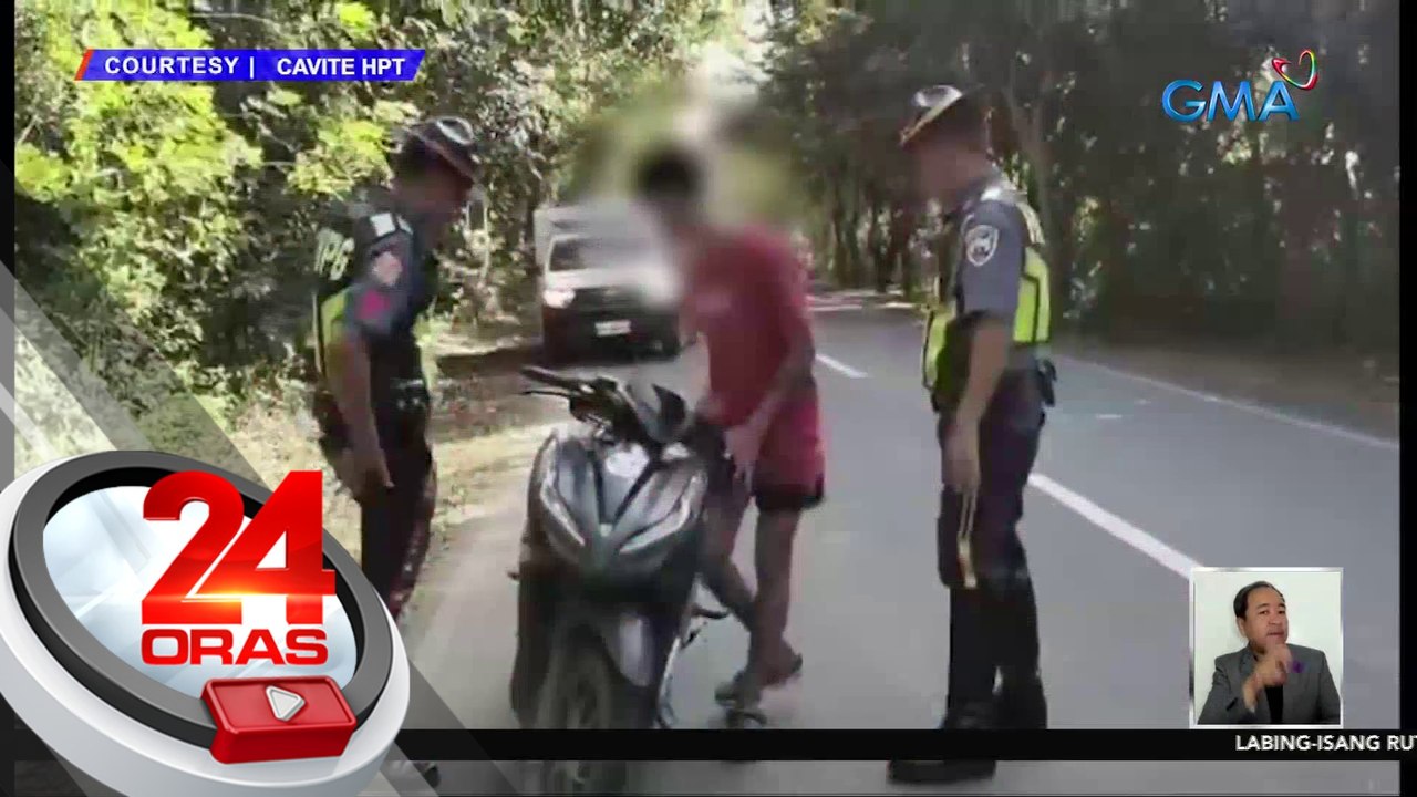 16-anyos na binatilyo na naharang sa checkpoint, suspek din daw sa pagpatay at pagnanakaw | 24 Oras