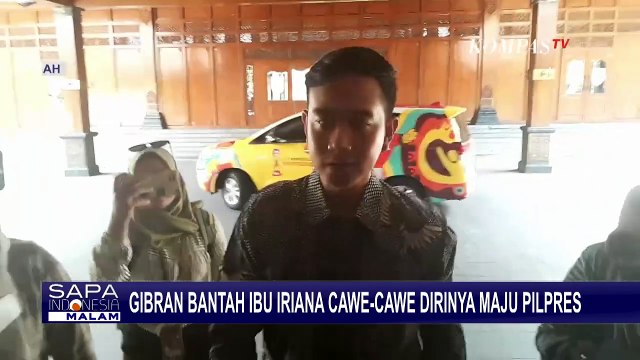 Gibran Tegas Membantah Isu Ibu Iriana Cawe-Cawe Pencalonannya di Pilpres
