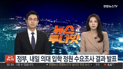 Descargar video: 정부, 내일 의대 입학 정원 수요조사 결과 발표