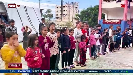 Vuslat Derneği'nden Gazzeli çocuklara için etkinlik