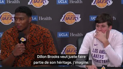 Lakers - Hachimura : "Dillon Brooks veut juste faire partie de l'héritage de LeBron"
