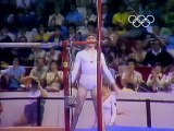 Nadia Comaneci - First Perfect 10 Montreal 1976 Olympics
