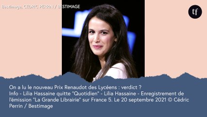 On a lu le nouveau Prix Renaudot des Lycéens : verdict ?