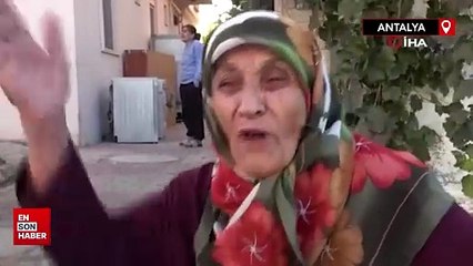 Antalya'da yaşlı kadın engelli kızıyla evden çıkarıldı