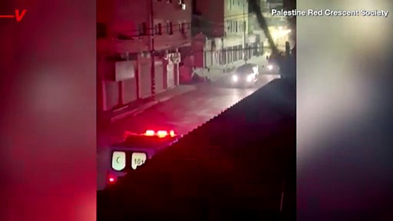 Video Appears to Show Israeli Soldiers Surrounding First Responder Ambulance, Hindering Their Emergency Response in the West Bank