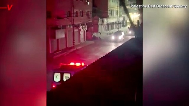 Video Appears to Show Israeli Soldiers Surrounding First Responder Ambulance, Hindering Their Emergency Response in the West Bank