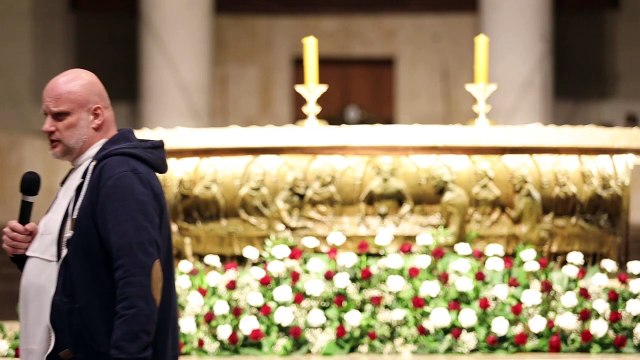 Dziennik Zachodni / Katowice konferencja Ojca Adama Szustaka / Tomasz Kawka