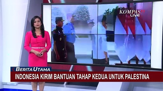 Bantuan Tahap Kedua, Indonesia Kirimkan 21 Ton Obat-Obatan dan Logistik ke Palestina
