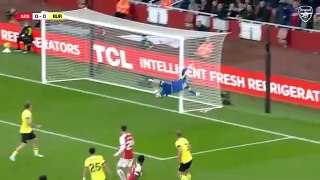 HIGHLIGHTS _ Arsenal vs Burnley (3-1) _ Premier League _ Trossard_ Saliba_ Zinchenko(360P)