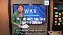 Wut der Russen über Militär-Erfolge der Ukraine am Dnipro bei Cherson