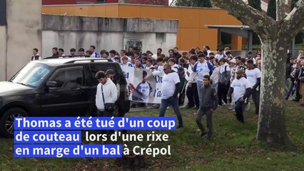 Mort de Thomas: grande marche blanche à Romans-sur-Isère