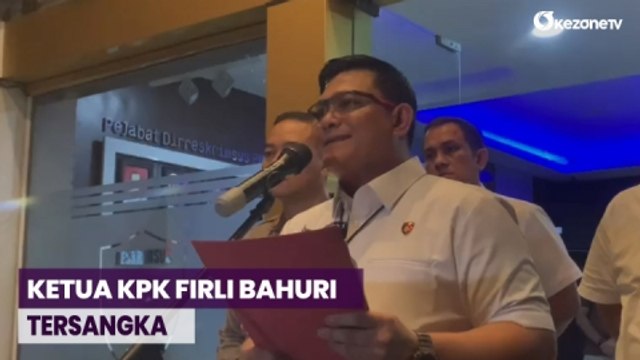 Breaking News! Polisi Tetapkan Ketua KPK Firli Bahuri Tersangka Dugaan Pemerasan SYL
