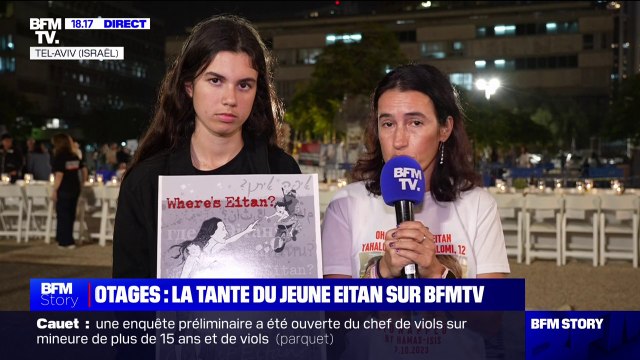 On est plein d'espoirs : La tante d'Eitan, otage à Gaza âgé de 12 ans, réagit à l'accord entre Israël et le Hamas pour la libération de 50 Israéliens et binationaux