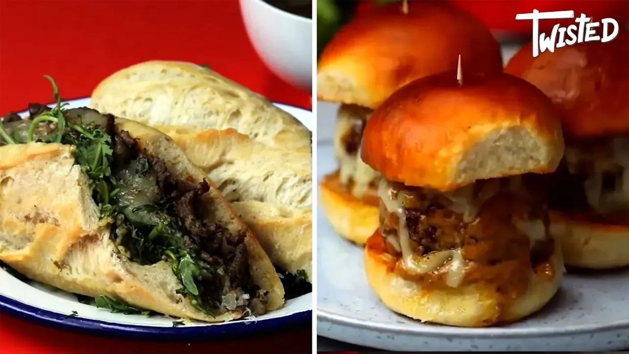 A Carnivore's Fantasy: The Ultimate Steak Sandwich Mini Sliders | Twisted