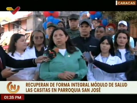 Gobierno de Caracas entrega rehabilitado 2 módulos de salud en la parroquia Altagracia y 23 de Enero