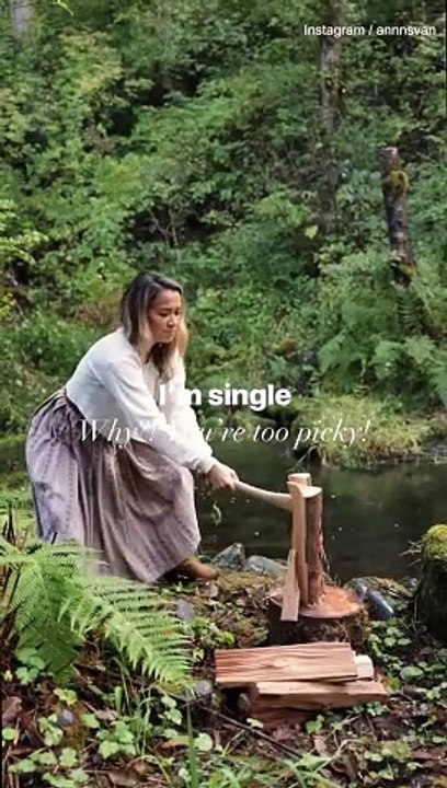 Woman, 40, shares her life being single and living out of a van