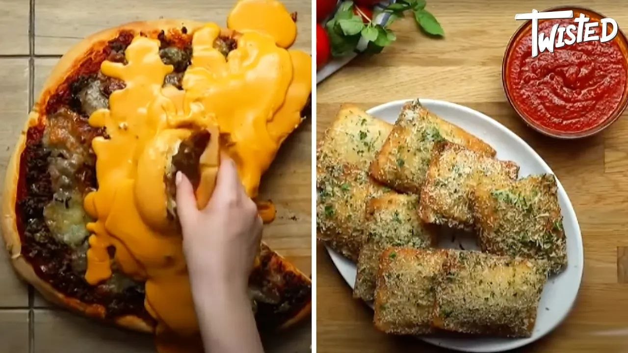 Cheese Fusion Delights: Twisted Cheeseburger and Chicken Parm Dishes| Twisted