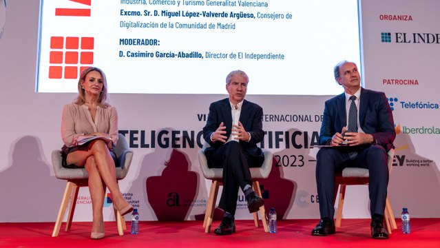 La apuesta conjunta de Madrid y Valencia por la IA: Nosotros no demonizamos a las empresas - VI Congreso de Inteligencia Artificial