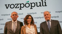 Isabel Díaz Ayuso acude al foro 'Voces para la reforma' de Vozpópuli