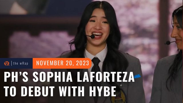 PH's Sophia Laforteza to debut with HYBE, Geffen's girl group KATSEYE