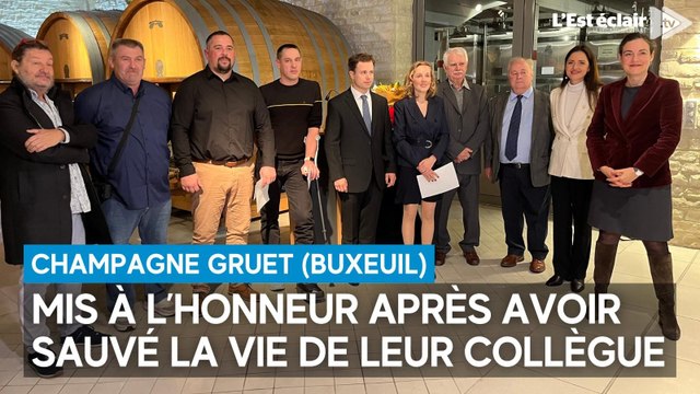 2 hommes mis à l’honneur après avoir sauvé la vie de leur collègue