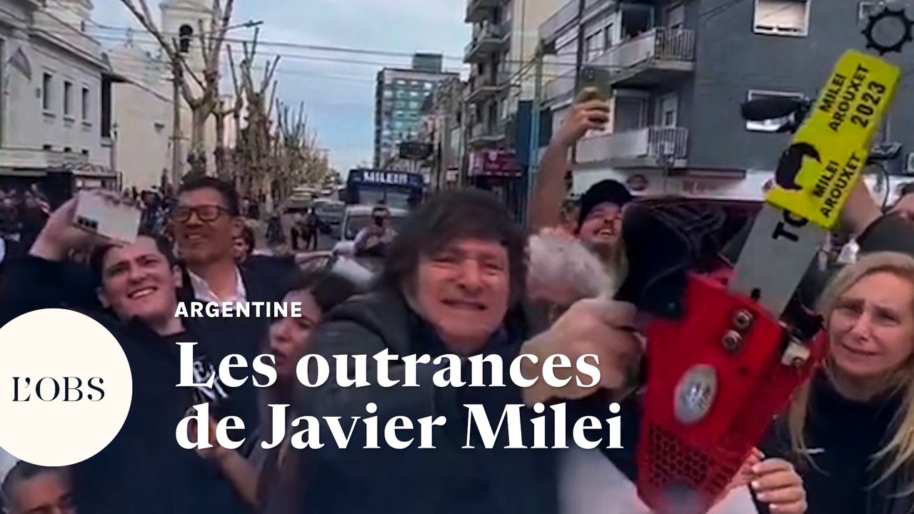 Javier Milei président de l'Argentine : 5 séquences outrancières du "Trump de la pampa"