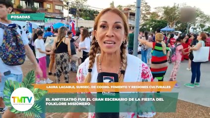 La capital de la provincia vivió a pleno la Fiesta del Folklore Misionero