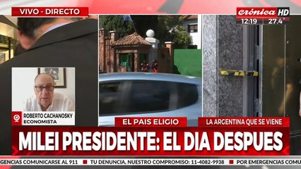 Roberto Cachanosky: "Los problemas económicos son consecuencia del gasto público"