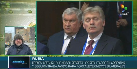 Portavoz de Rusia emitió declaraciones respecto a victoria de Milei en Argentina