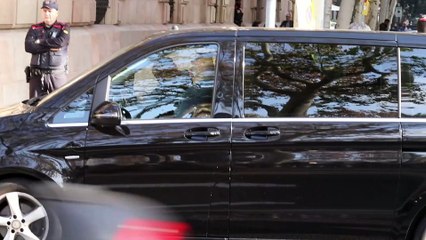 Shakira, grabada por una cámara horas antes de entrar a su juicio contra Hacienda