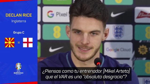 Declan Rice sobre el VAR: Nosotros estamos para jugar
