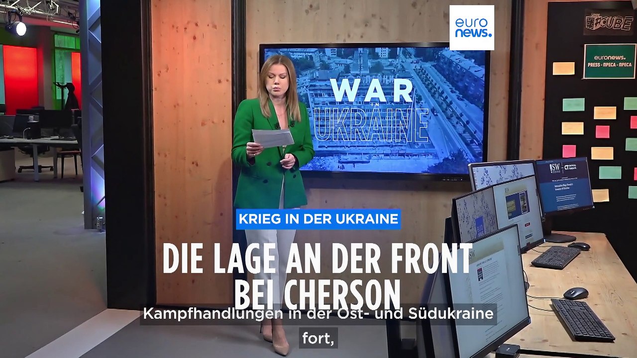 635 Tage Ukraine-Krieg: So sehen Militärblogger die Front bei Cherson