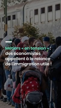 Métiers « en tension » : des économistes appellent à la relance de l’immigration utile !