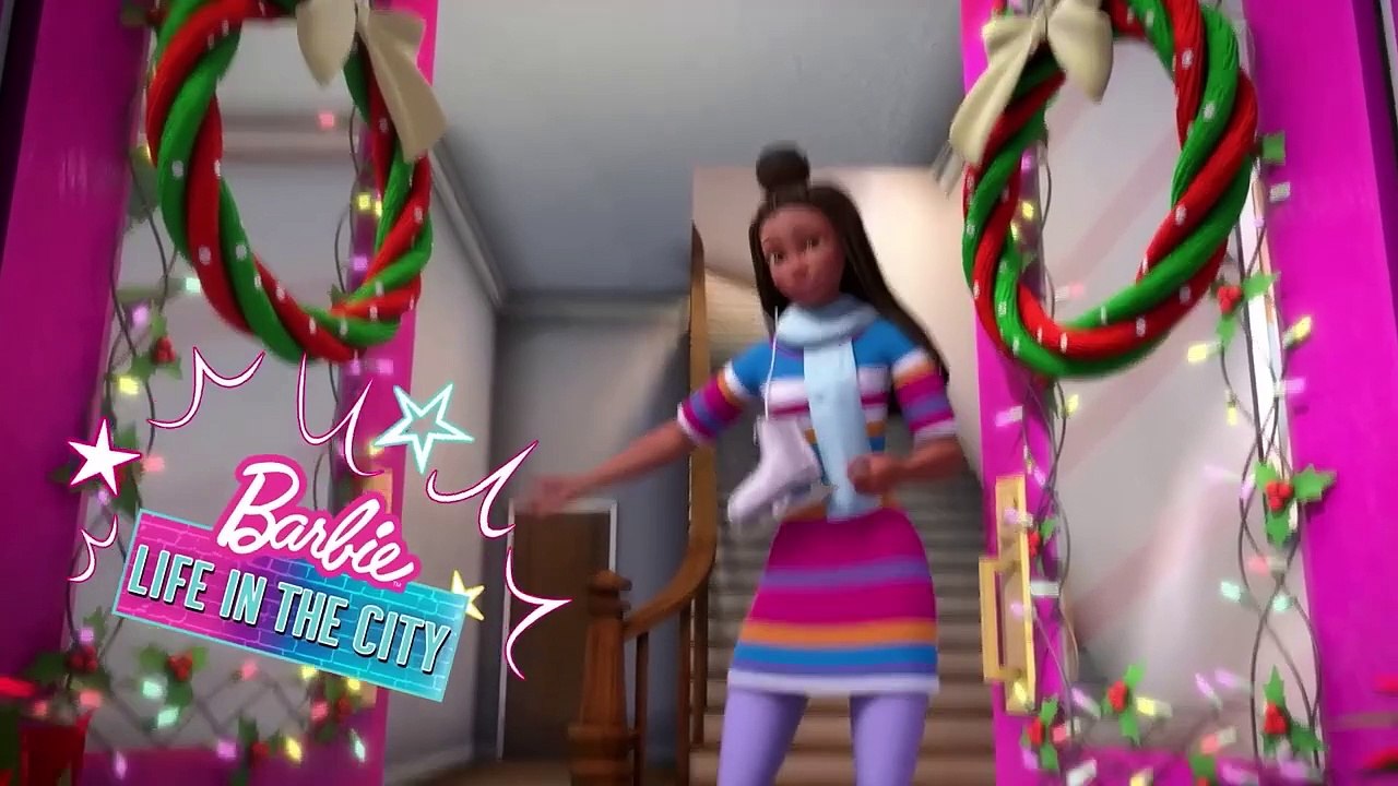 Barbie Holiday Festivities! Barbie Life In The City