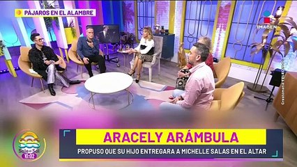 Aracely Arámbula REVELA su hijo NO fue a la boda de Michelle porque Luis Miguel no firmó su pasaporte