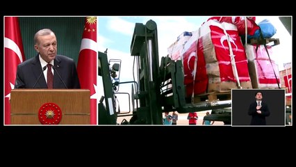 Erdoğan: Holokost utancı, Avrupalı liderleri adeta esir almış