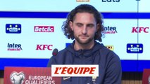 Rabiot : « Je suis toujours motivé » - Foot - Qualif. Euro - Bleus