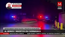 Enfrentamientos armados dejan 7 muertos en Cuernavaca