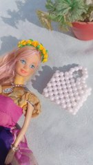 Beaded pearl bag  #shorts #ytshorts  #pearlbag