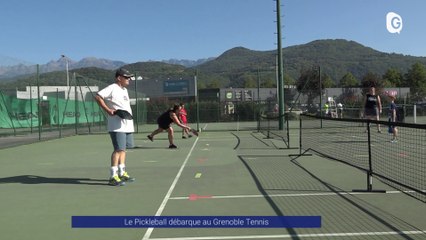 Reportage - Le pickleball débarque au Grenoble Tennis - Reportages - TéléGrenoble