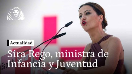 Sira Rego, la nueva ministra de Infancia y Juventud