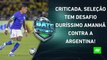 PRESSIONADA, a Seleção Brasileira conseguirá SE REERGUER contra a Argentina? | BATE PRONTO
