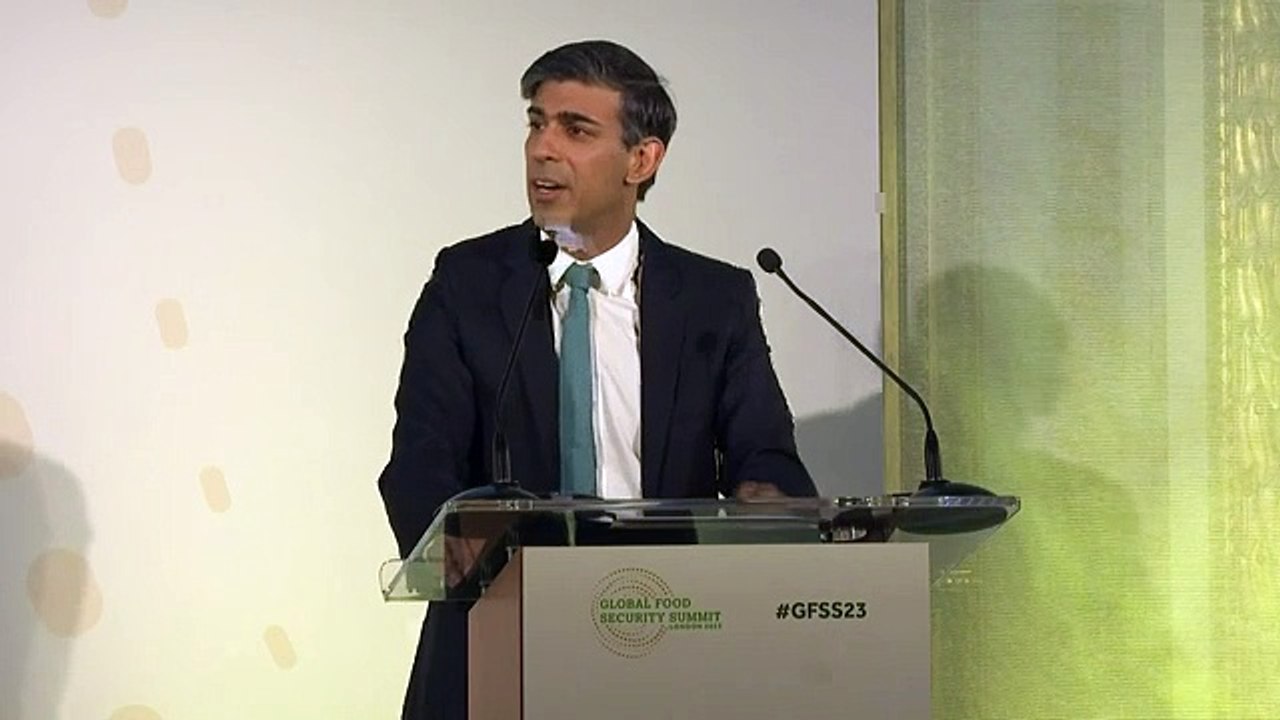 Sunak calls for fundamental change in our approach to food security