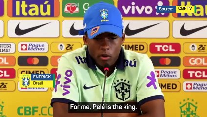 'No one will reach his level' - Endrick ranks Ronaldo, Messi and Pele